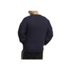 Adidas Round Neck Striped Letter Print Pullover Sweatshirt Men sweatshirt Dark-Blue HM2680