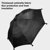 Balcony Plant Protector Umbrella for Outdoor Plants, Sun Shade Cover Potted Plants Adjustable & Garden Beds, Flower UV Protection with Stake Sunshade