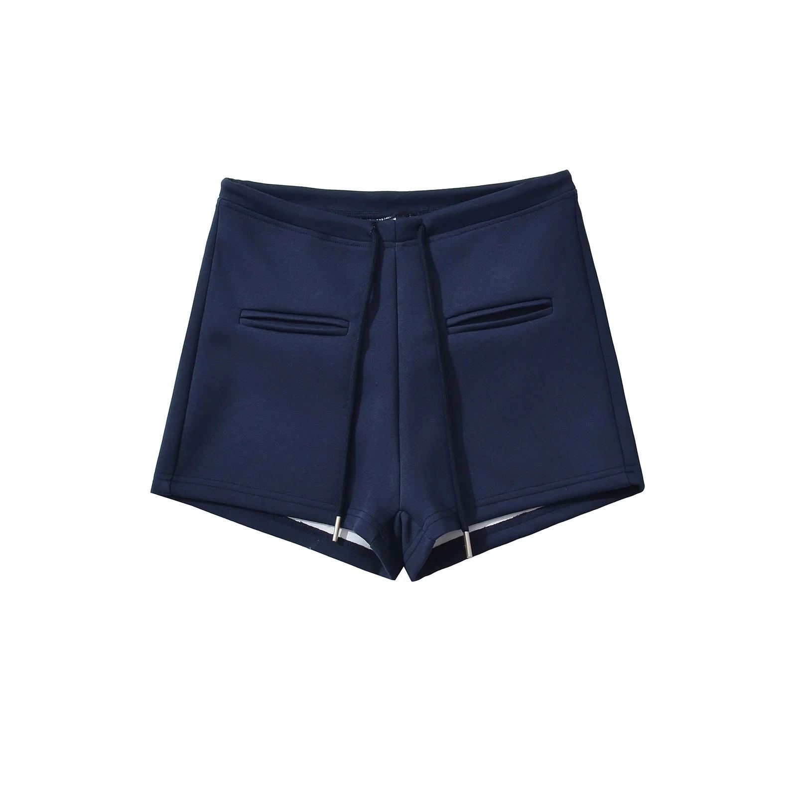 

Американские шорты для спорта с низкой посадкой: Утягивающие, Универсальные, Облегающие бедра Трехточечные Повседневные Горячие шорты для женщин Medium