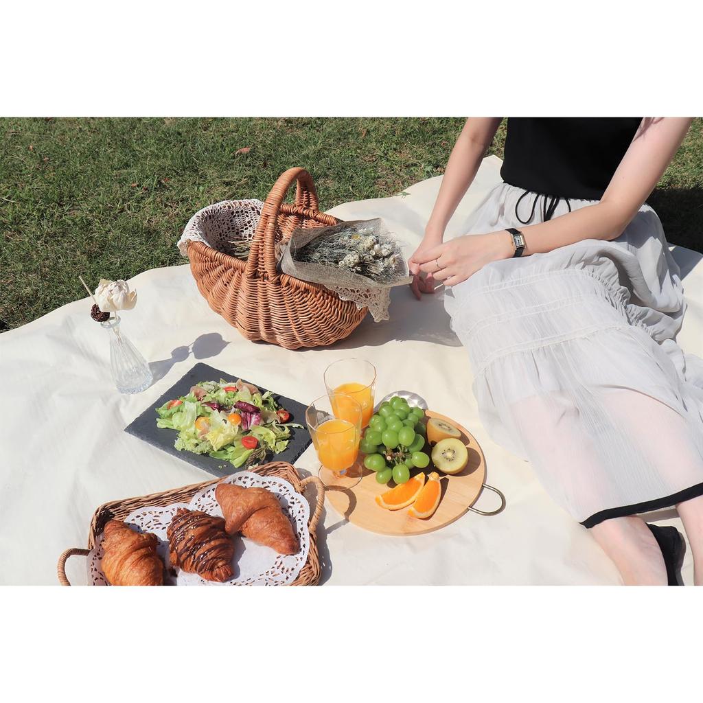 Artec Outdoor Leisure Sheet Cozy Picnic Mat x 74175 1.8m 2.7m Off-White