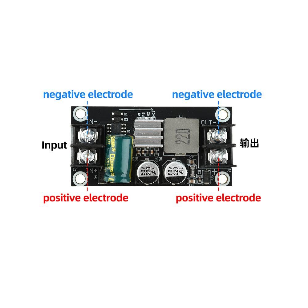 Dc-dc 7v-18v To 1v 11v Output Step Down Power Supply Module 6a High Current With Short Circuit Over Hot Protection