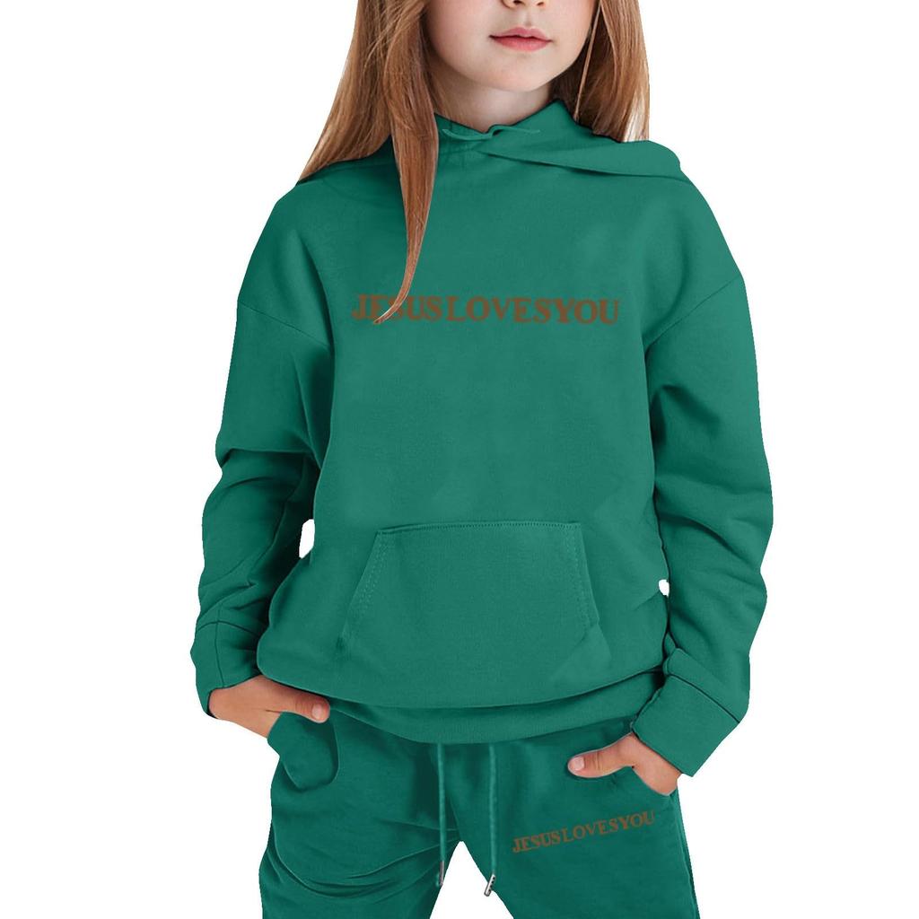 Chlapci Dívčí tepláky Oblečení Mikina s kapucí Tepláky na jogging Tepláky Set Módní outfit