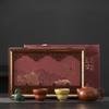 Tao Ding Xuan Purple Clay Tang Horse Tea Set (1 Pot, 2 Cups)