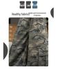 Autumn 2026 Girls' Camouflage Wide-Leg Overalls with Large Pockets