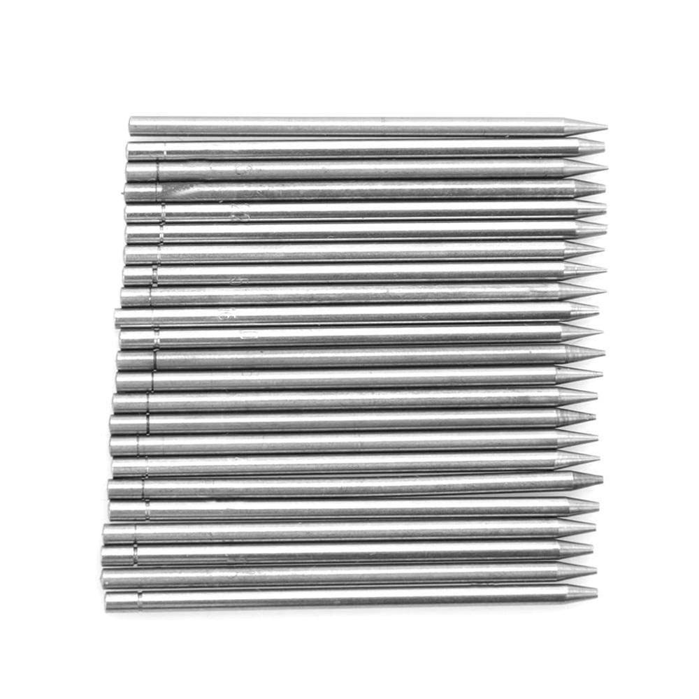Kit per Incastonare Pietre Preziose con 23 Punte e Manico in Legno, Strumenti di Precisione per Perline, Diamanti, Perle e Gemme