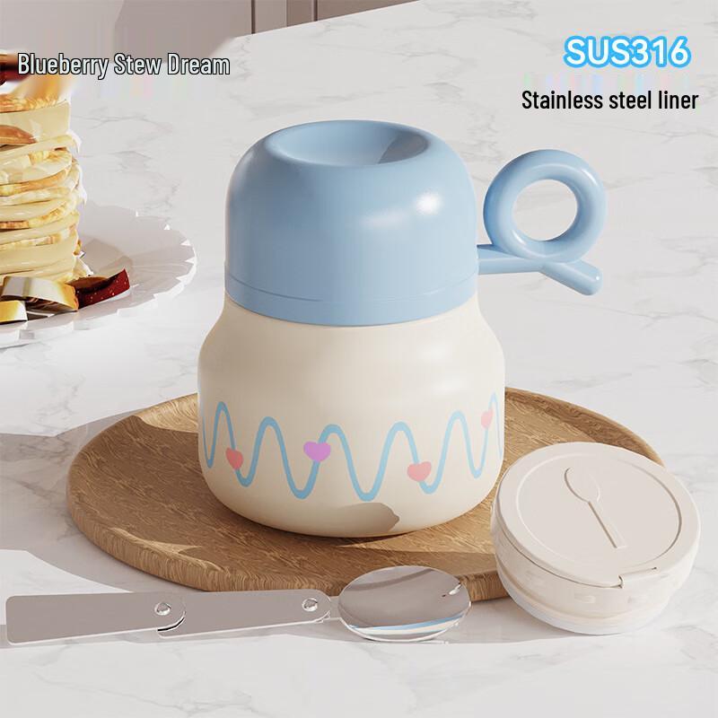 Changqi Cute Flower Thermos Food Jar