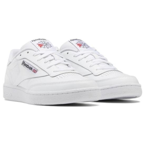 

Reebok Club C 85 White Black - 100009940 EU 42 білий