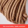 OLOMM Yellow Hemp Rope