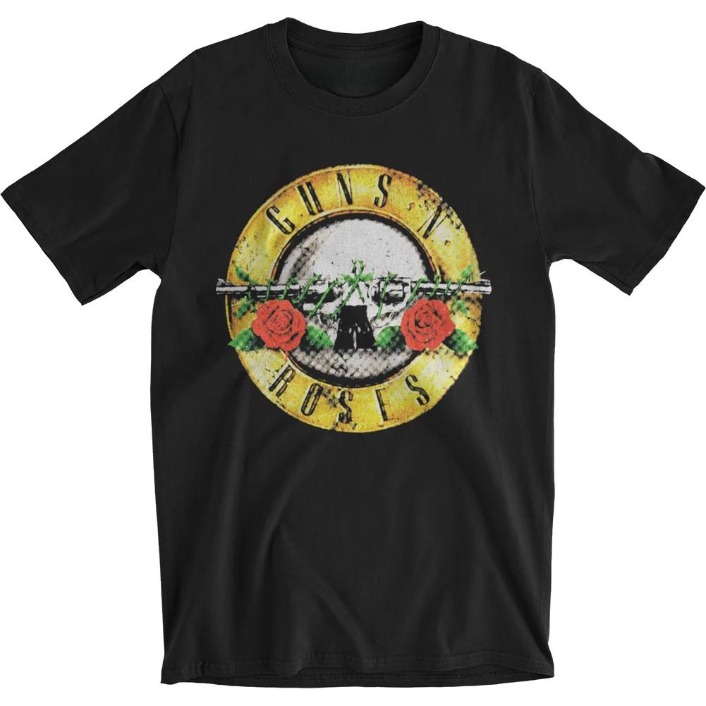 Guns N Roses Vintage Summer Unisexs TShirt Unisex ONeck 100 Cotton Short Sleeve Y2k Oversized Fashion Popular Tee Fans Gifts
