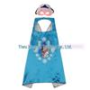 Kids' 3D Superhero Cape Costume for Halloween & Parties