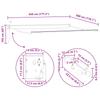 Electric Retractable Awning Brown 4.5 * 3 M