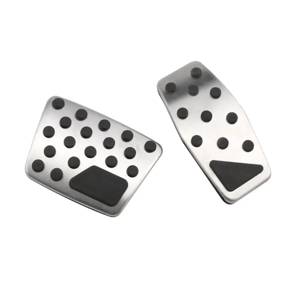 AT Pedale de mașină pentru Fiat 500x 500 X 2014-2021 pentru Jeep Compass 2017-2020 Renegade 2015-2021 Capac pedală de sprijin pentru frână pe gaz