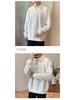 Men's Korean Style Casual Loose Half-Zip Lapel Polo Knit Top