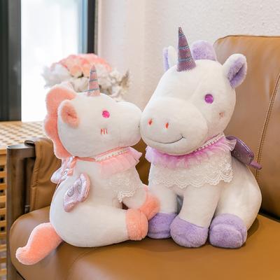 Brinquedo de Pelúcia Pônei Boneca Máquina de Troca Presente Almofada Infantil Boneca Unicórnio Menina
