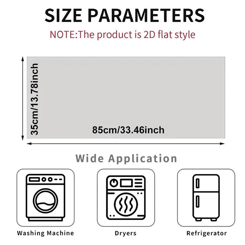 Printed Microwave Oven Dust Cover Waterproof Reusable Fabric Dust Proof Ideal for Rental Home Compact Kitchen Appliance
