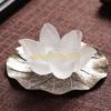 F26C Lotus Flowers Incense Stick Holder Censer Bracket Household Accessory for Temple Living Room Office Decoration