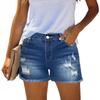 Women's Denim Classic Versatile High Waist Fashionable Shorts