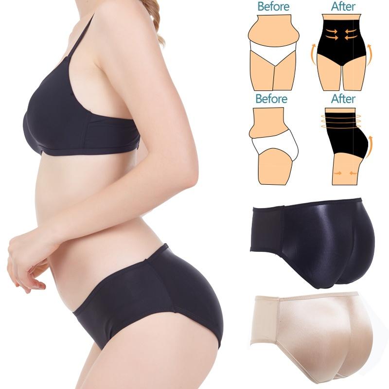 Booty Lifter Shaper Bum Lift Pants Po Enhancer Boyshorts Slips Höschen Shapewear Gepolsterte Kontrollhöschen Shapers
