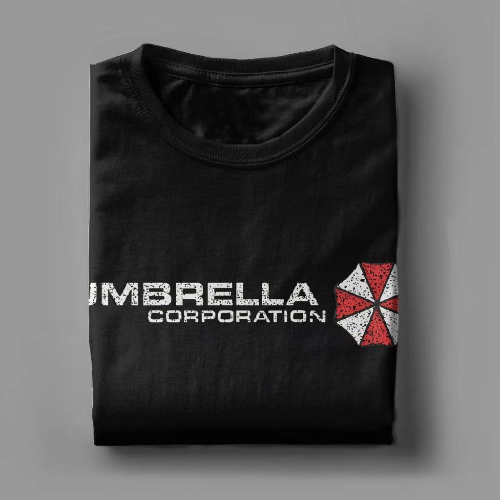 Resident Umbrella Corp Eviled T-Shirt Men Women Game Casual 100% Cotton Tee Shirt Short Sleeve T Shirt New Arrival Tops