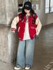 Girls' Stylish Baseball Jacket - 2025 New Spring/Autumn Fashion Outerwear for Big Kids