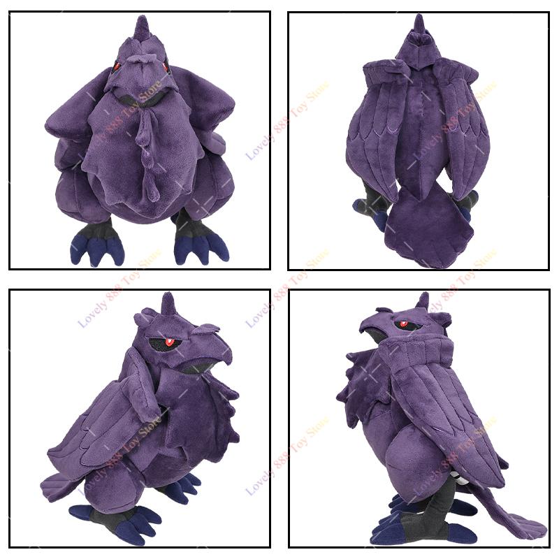 Plush Shiny Gyarados Charizard Mega Rayquaza Hisuian Zorua Ho-Oh Lucario Vileplume Anime Stuffed Peluche Kids Xmas Gift