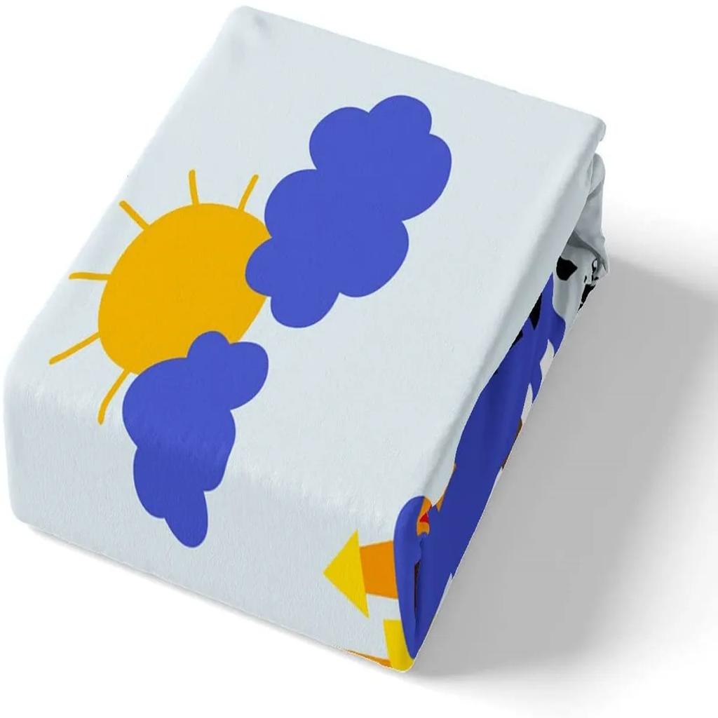 Construction Vehicles Truck Car Bedding Set Boys Excavator Duvet Cover Kids Cartoon Tractor Truck Soft Polyester Comforter Cover