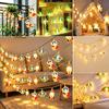 Astronaut Rocket LED String Lights for Kids' Bedroom Decor