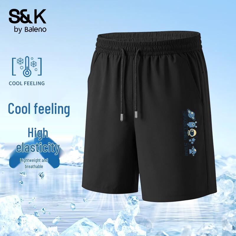 Baleno S&K Series Men s Summer Ice-Feel Casual Shorts 3XL