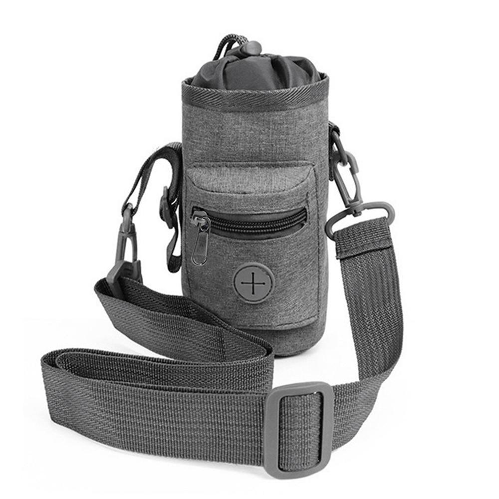 

Portable Dog Training Pouch Bag Dog Training Treats Food Pouches, Fanny Pack Treat Holder Dog Treat Bags Toys Or Pet темно-сірий