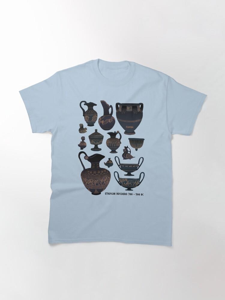 Europe Etruscan Bucchero Pottery Classic T-Shirt