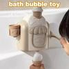 Bath Toy Portable Ice Cream Foam Maker Bath Bubble Toy for Boys Girls Birthday Gift Ice Cream Machine Bathroom Toy Decor Gift
