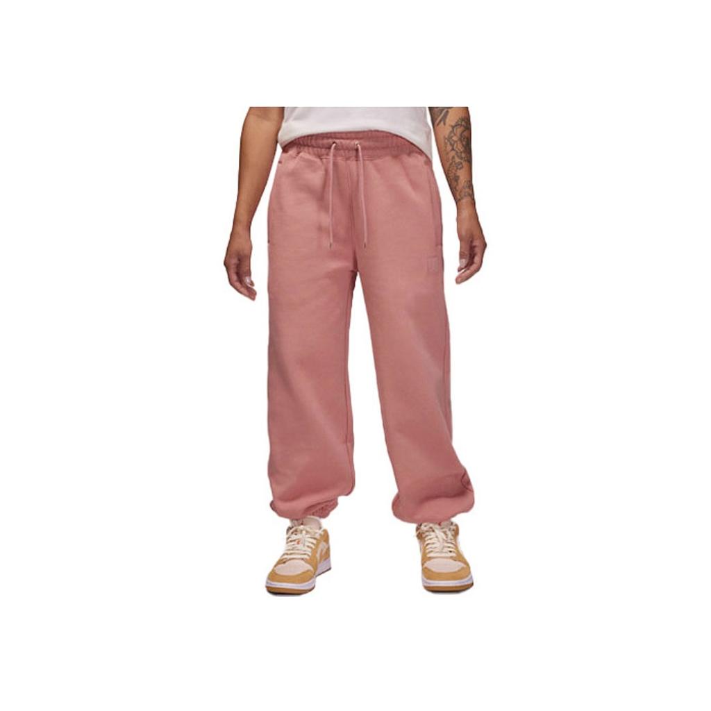 New JORDAN Knitted Sweatpants Women's Pink FB5114-618