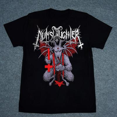 NYTT NUNSLAUGHTER Band TOUR 2025 Gåva För Fan S till 5XL T-shirt Go68 Unisex T-shirt