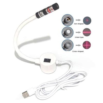 Magnetic Positioning Light for Sewing Machine Quilting Light Red Guide Line Tool Rotating Light Straight Stitch