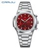 Luxury Man Watch Business Waterproof Male Clock Luminous Date Stainless Steel Square Quartz Men Watch reloj hombre
