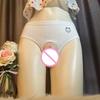 Fake Vagina Panties For Men Crossdresser Silicone Realistic Vagina For Transgender And Cosplay Pseudo-Girl Shaping Tucking Brief