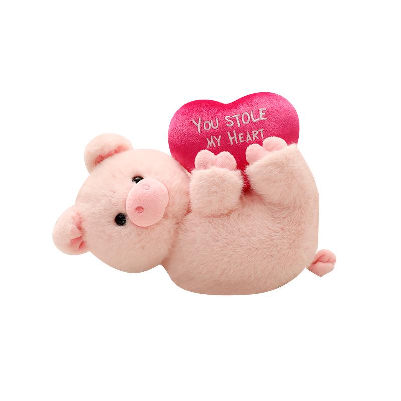 Cute Heart-stealing Pig Doll Cartoon Elephant Plush Toy Doll Children Comfort Pillow Doll Gift Girl
