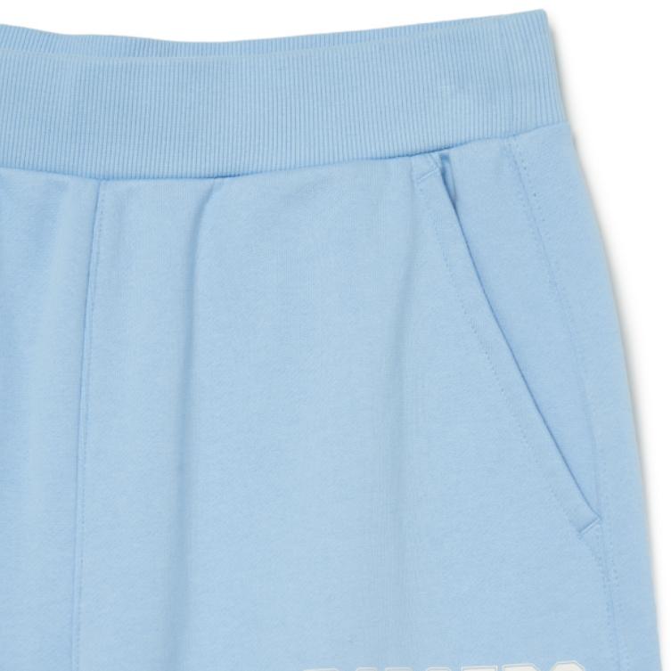 New MLB Base Logo Pants Women's Cream Blue 3FPTV0231-07BLL