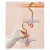 Quality Wardrobe Hanging Bag Hanger Rotating Space Saving Bag Storage Rack Thickening Belt Scarf Hanger Wardrobe