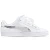 PUMA Basket Low top Kids' Skateboarding Shoes White Teenagers (Unisex) Kids' Skateboarding Shoes 366847 02