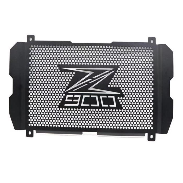 Accessoires de moto Protection de grille de radiateur Garde de protection en acier inoxydable pour Kawasaki Z900 2017 2018 2019 Noir