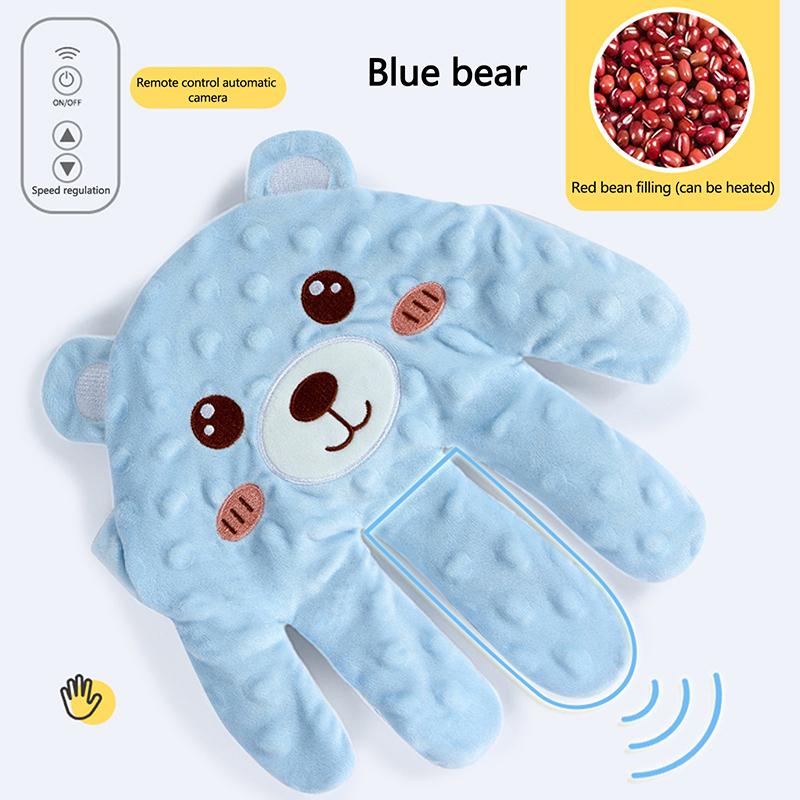 

Успокаивающая подушка-помощник для сна младенца Автоматически хлопает Плюшевая ладонь для сна Комфортный Электрический Безопасный Ребенок Похлопывает Сон Успокаивает Ладони