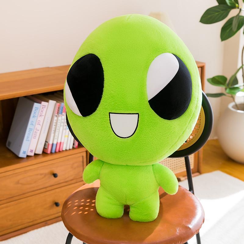 Neue große Größe 35/60 cm Aliens Forever Flug Plüschpuppe Niedliche Baumwollpuppe Anime-Zubehör Spielzeug Halloween Weihnachtsgeschenk 60cm