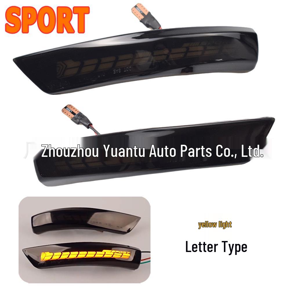 Transparent LED Sequential Turn Signal for Focus Mk2/Mk3 & Mondeo Mk4 Rearview Mirror
