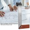 Multi Function Design Measuring Square Ruler 250mm Length Engineer Must-Have Tool  For Woodwork