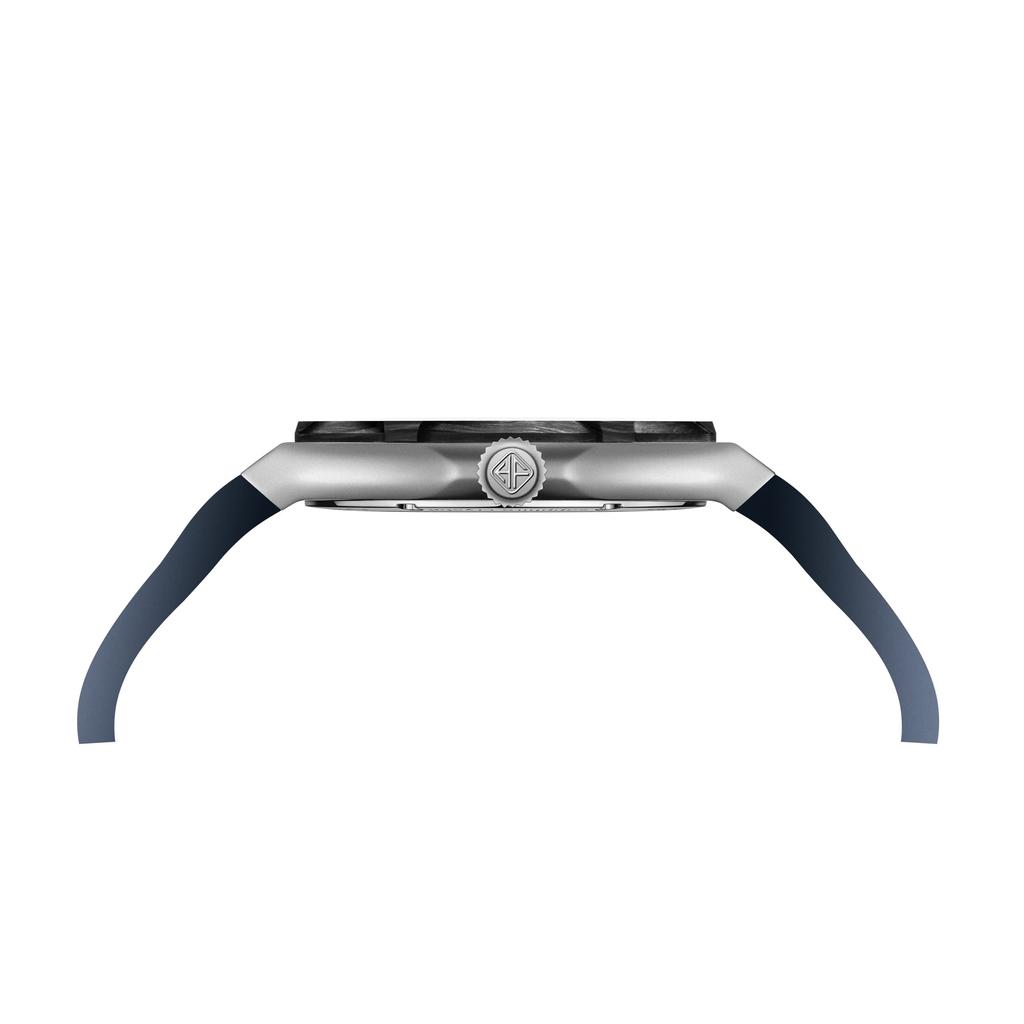 HAOFA Tourbillon Watch Mechanical Manual Winding Carbon Fiber Bezel Titanium Alloy Case Hollow Dial Stylish Popular Waterproof Gift Men's Men's Men's