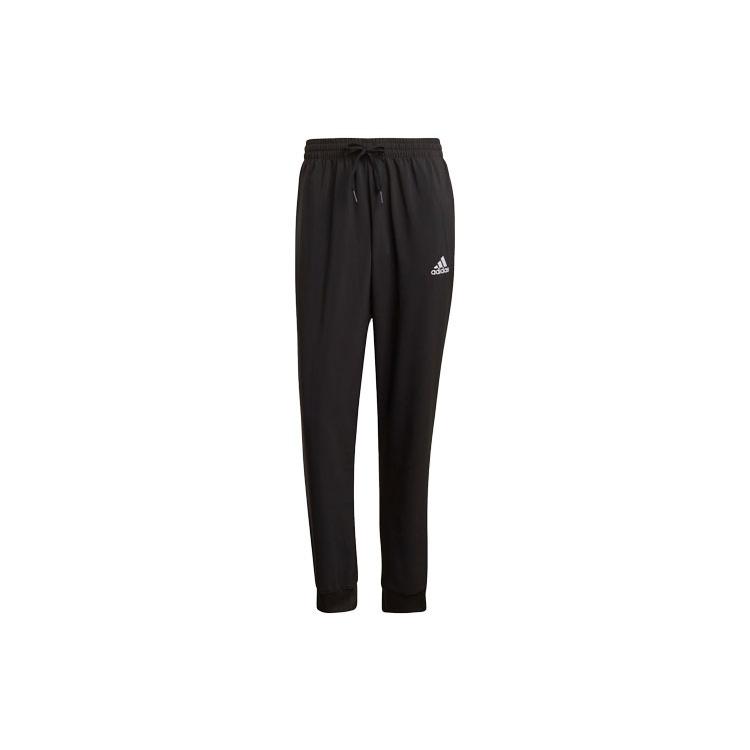 adidas M Stanfrd Tc Pt Embroidered Small Logo Athleisure Casual Sports Long Pants Black Men s GK8893 S