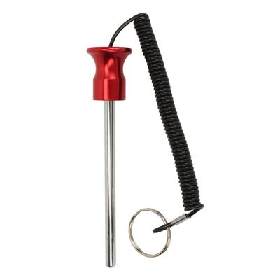 Weight Machine Pin Magnetic 8x125mm with Pull Rope Weight Stack Selector Pin for Strength Training