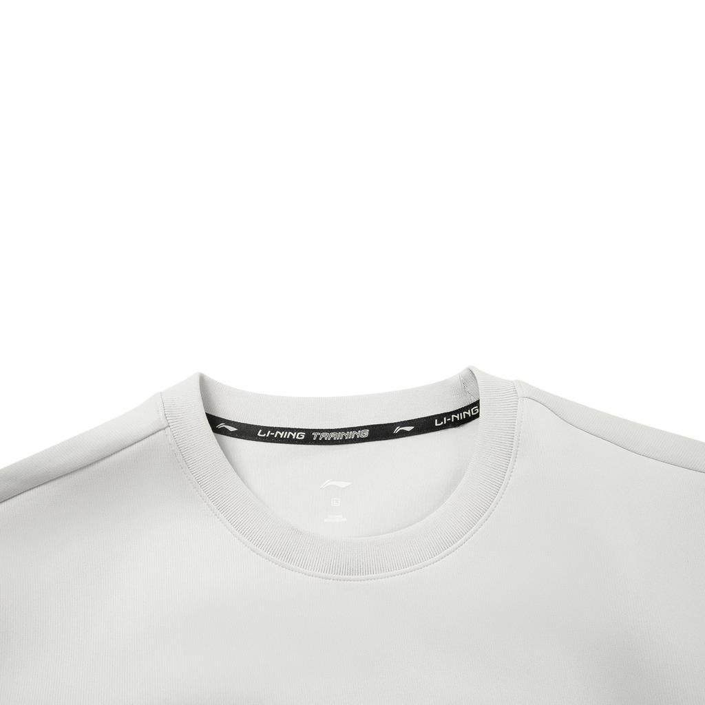 Li Ning Fitness Series Round Neck Logo Sweatshirt Men Sweatshirt AWDW059-5