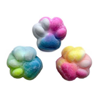 Cute Squeeze Cat Paw Toy Kawaii Dazzling Cat Paw Decompressing Toy Stress Relief Relax Toys Small Party /birthday Gift Wholesale